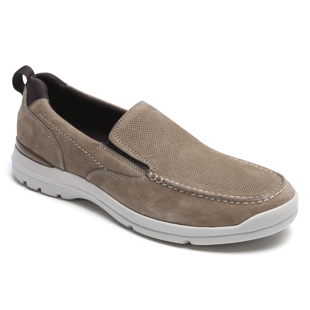 Slip-Ons Rockport Hombre Mexico - City Edge Grises - SBCPZ5680